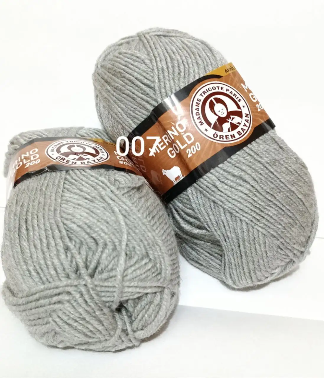Пряжа MERINO GOLD 200 Колір 007