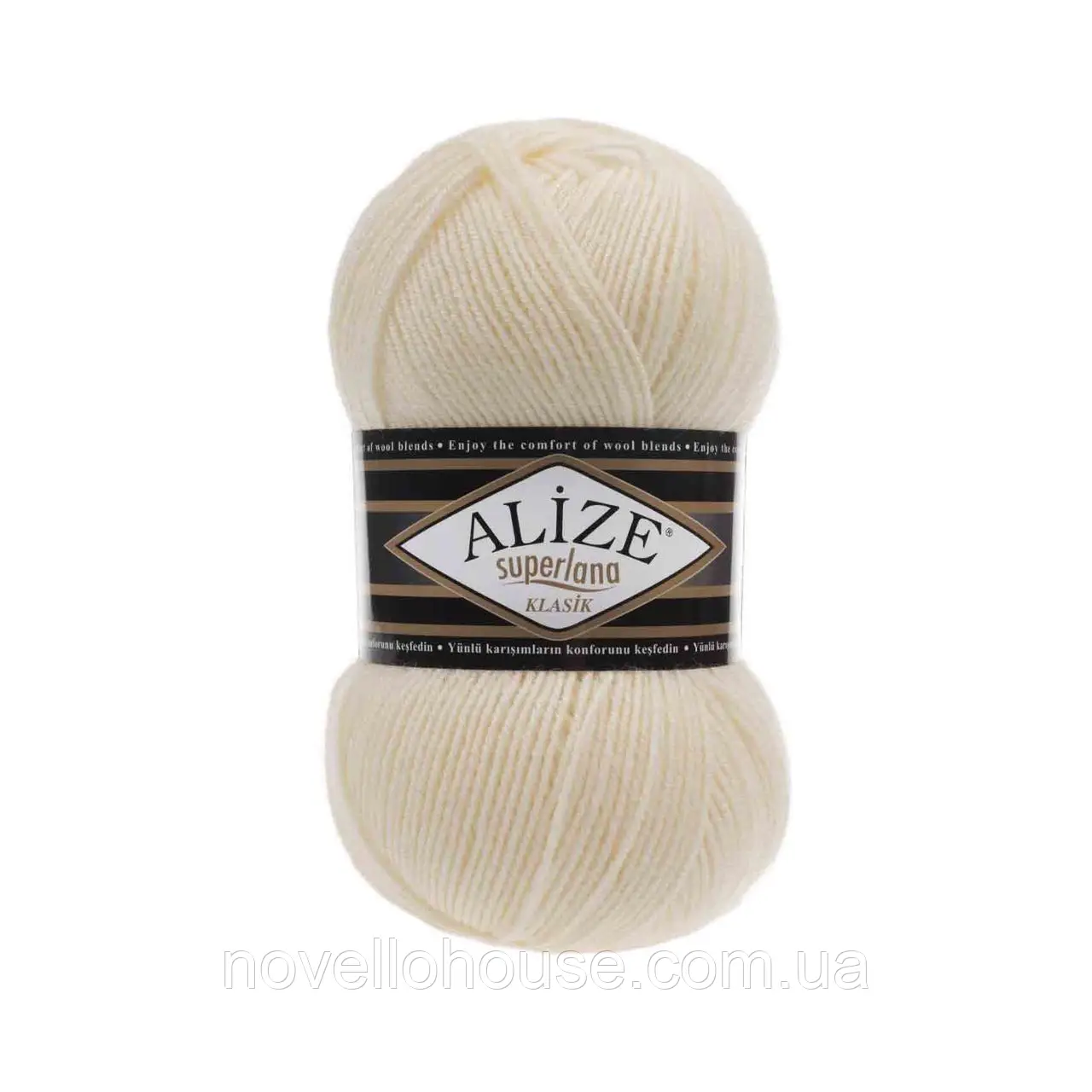 Пряжа Superlana Klasik 01