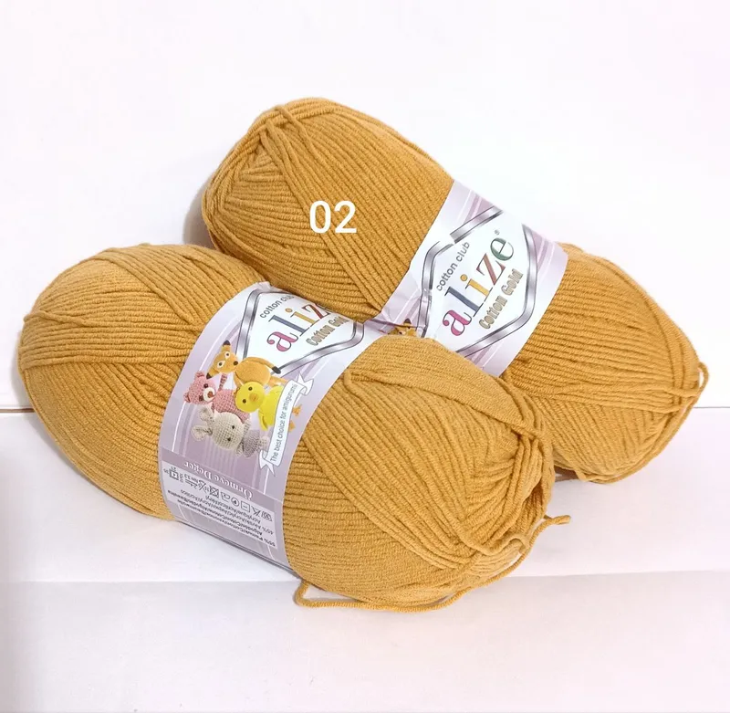 Пряжа Alize Cotton Gold #02 Пряжа Alize Cotton Gold #02