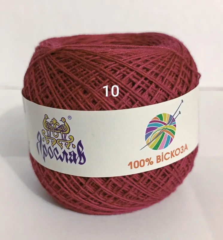 Пряжа Ярослав Віскоза 10