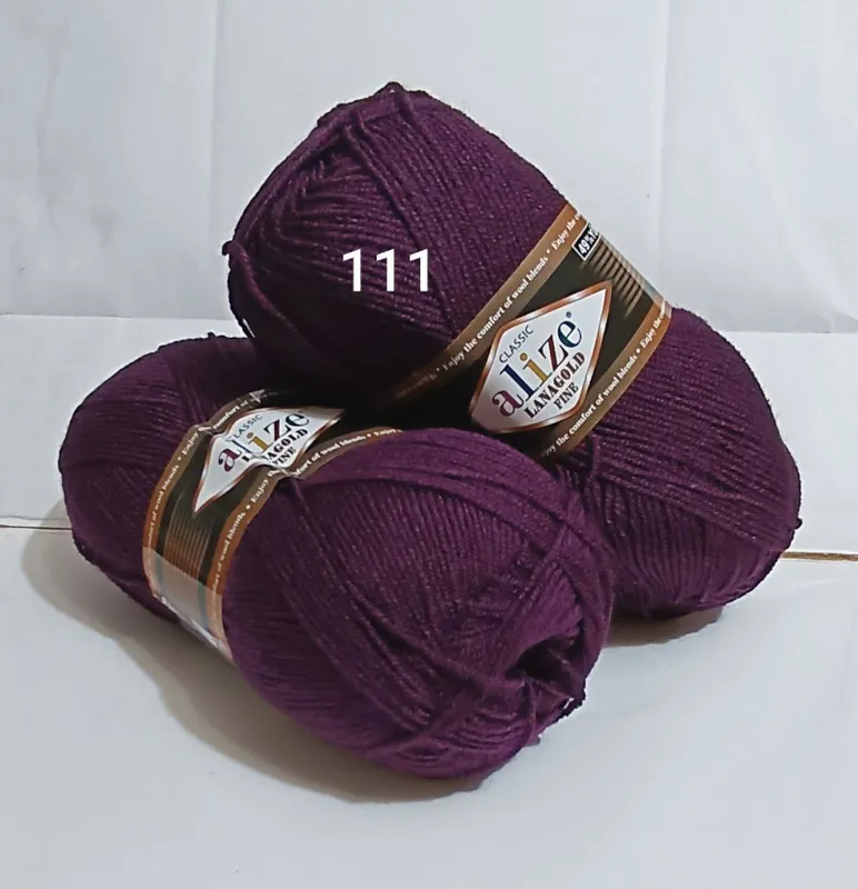 Пряжа Alize Lanagold Fine 111