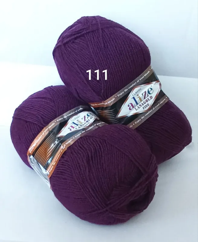 Пряжа Alize Lanagold Fine 111
