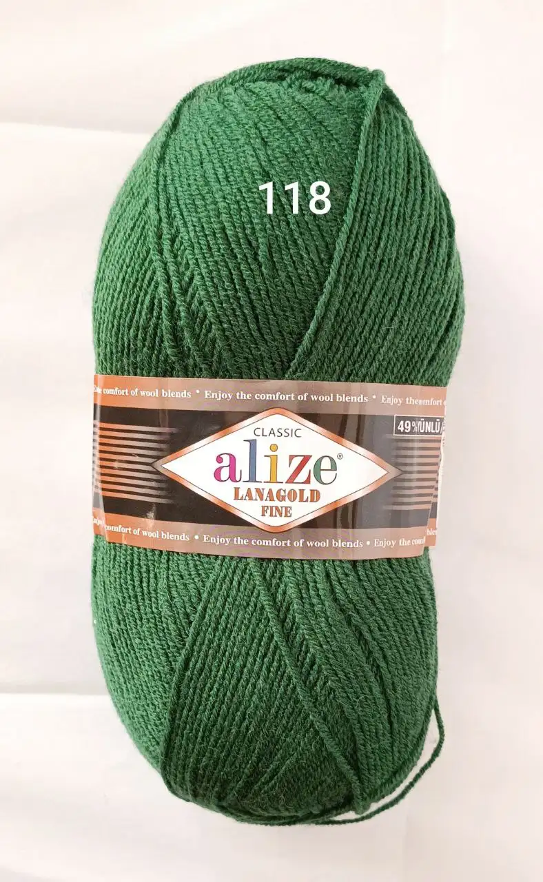 Пряжа Alize Lanagold Fine 118