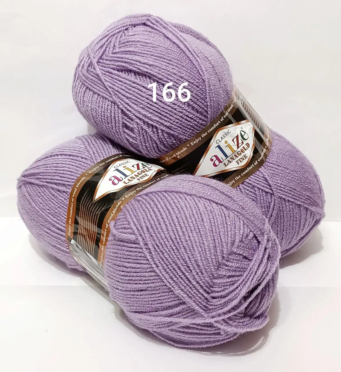 Пряжа Alize Lanagold Fine  166