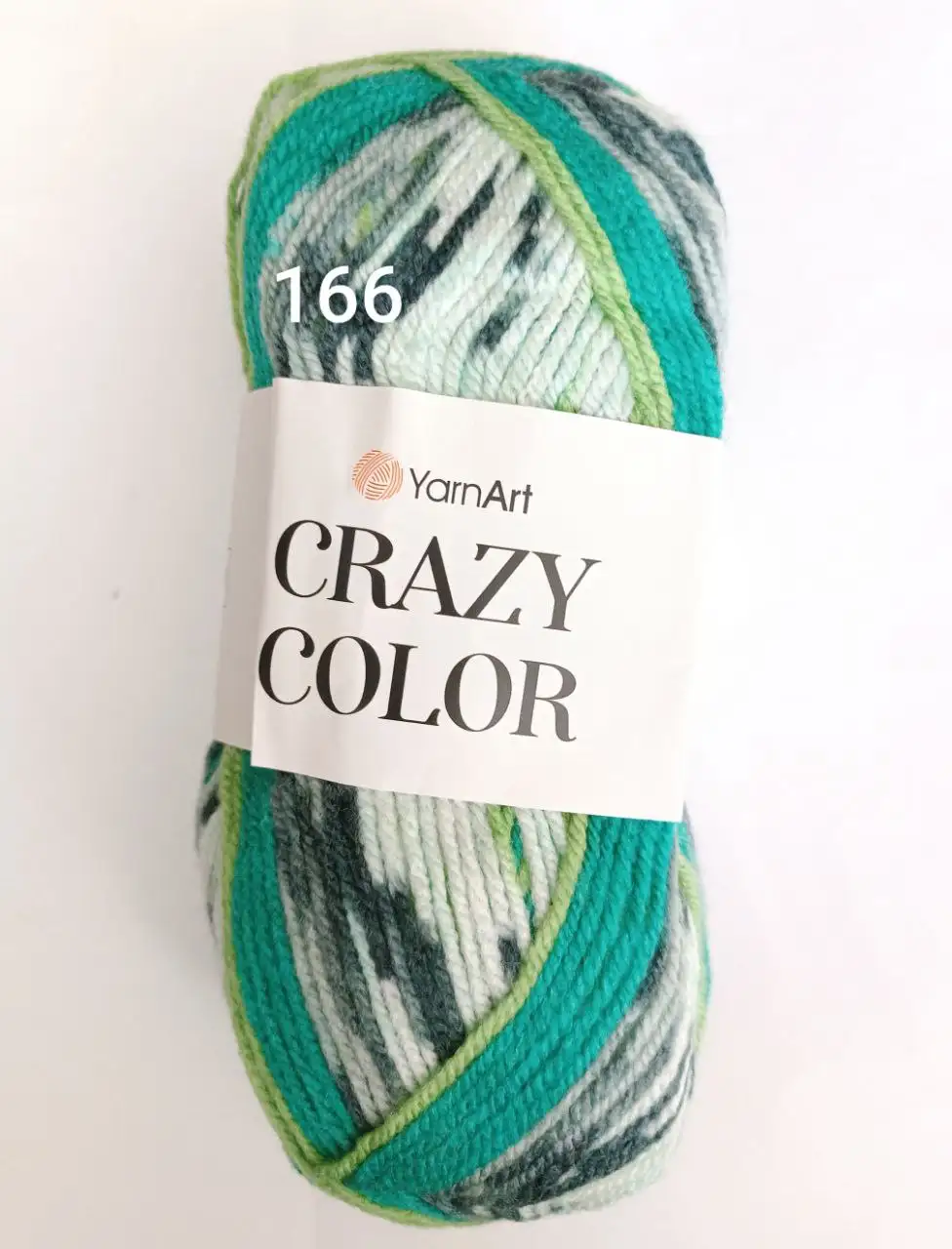 YarnArt Crazy Color 166