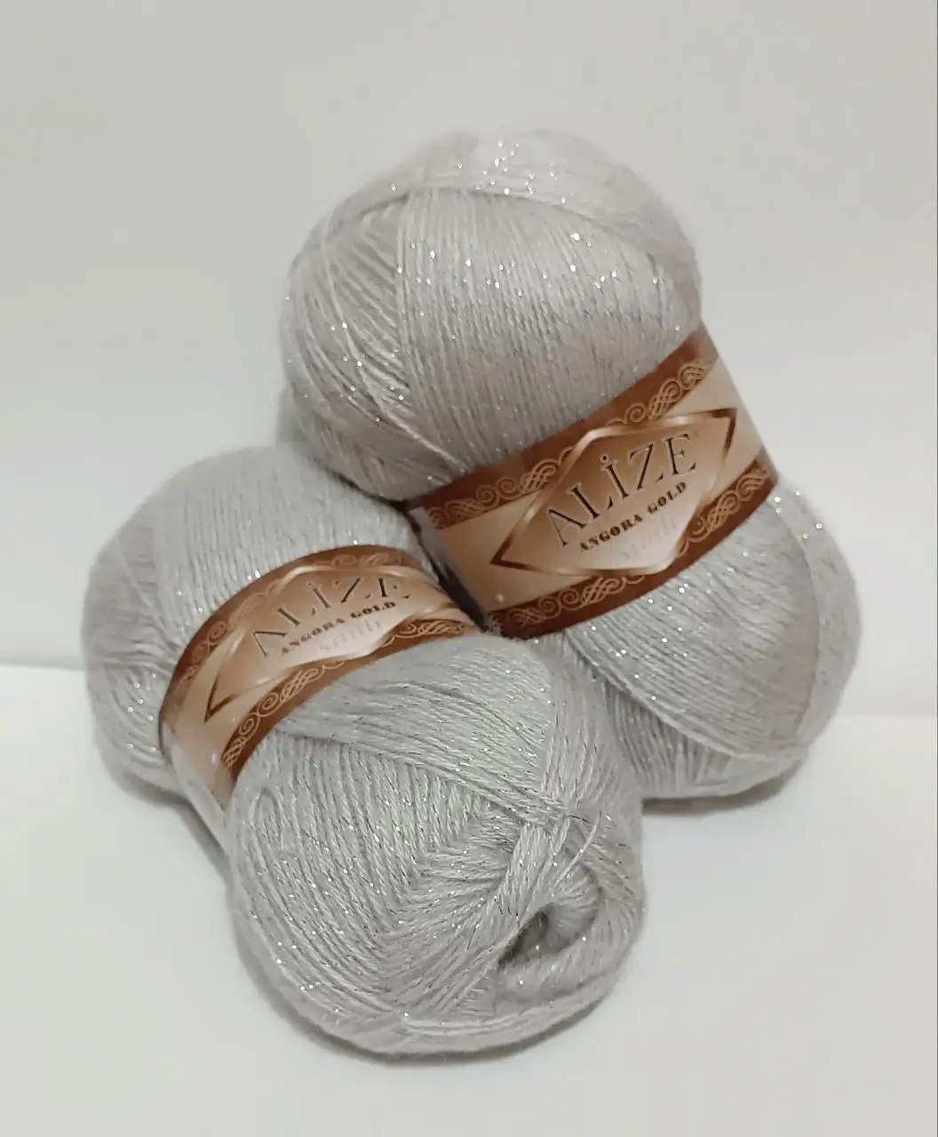 Пряжа ALIZE Angora Gold Simli 168