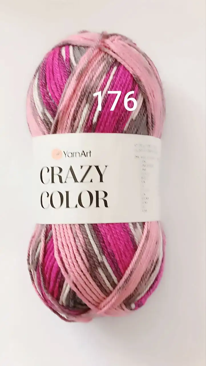 YarnArt Crazy Color 176