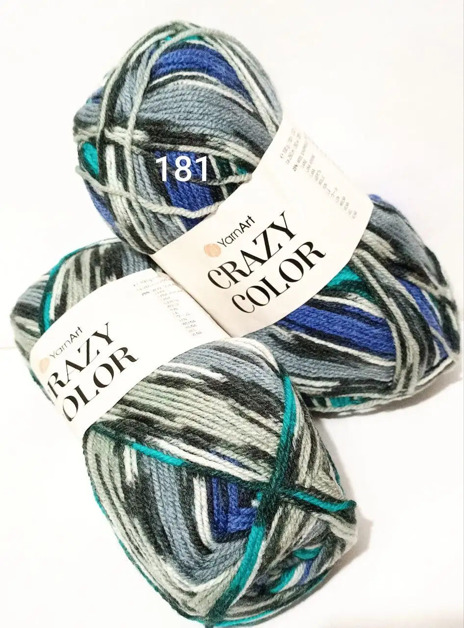 YarnArt Crazy Color 181