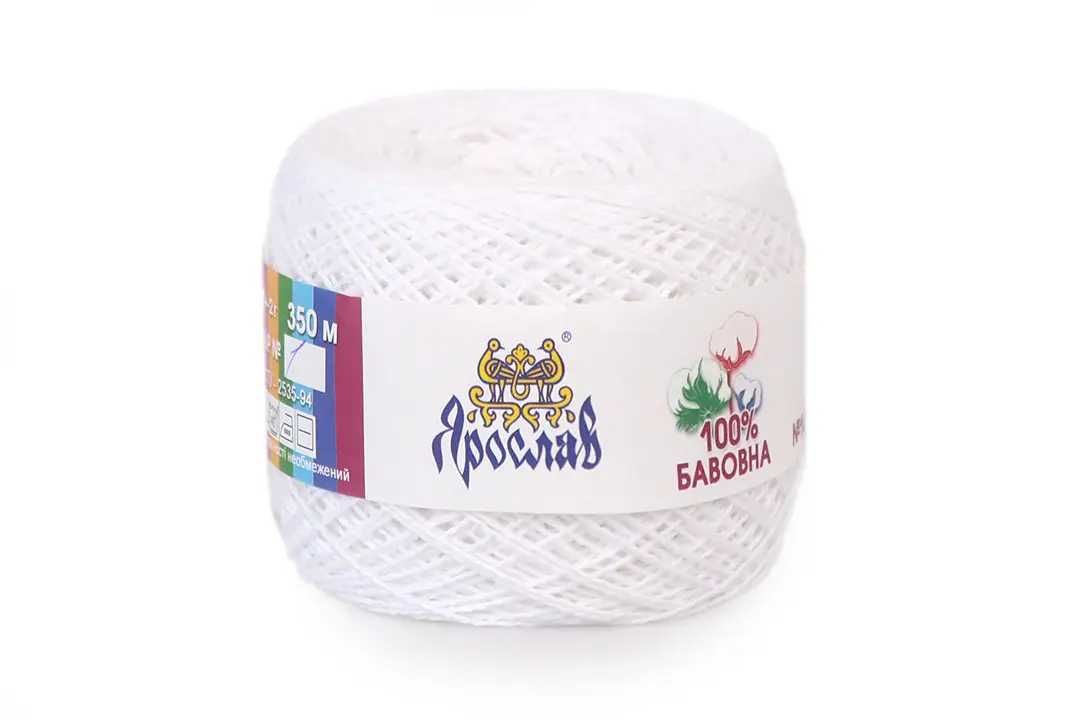 Пряжа бавовняна Ярослав 1