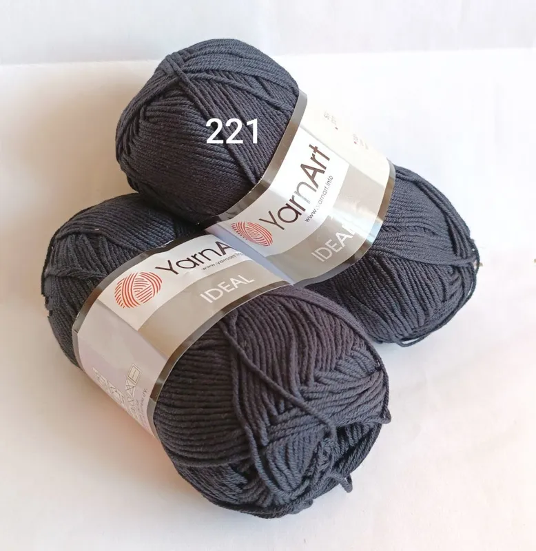 Пряжа Ideal YarnArt 221 Пряжа Ideal YarnArt 221