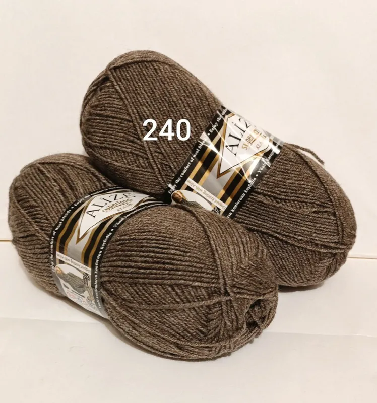 Пряжа Superlana Klasik 240