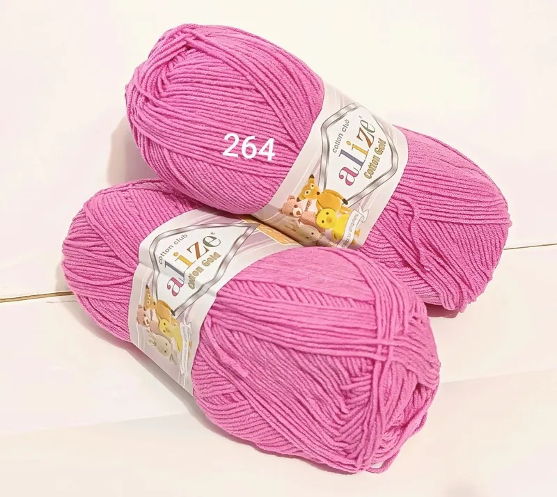 Пряжа Alize Cotton Gold #264 Пряжа Alize Cotton Gold #264