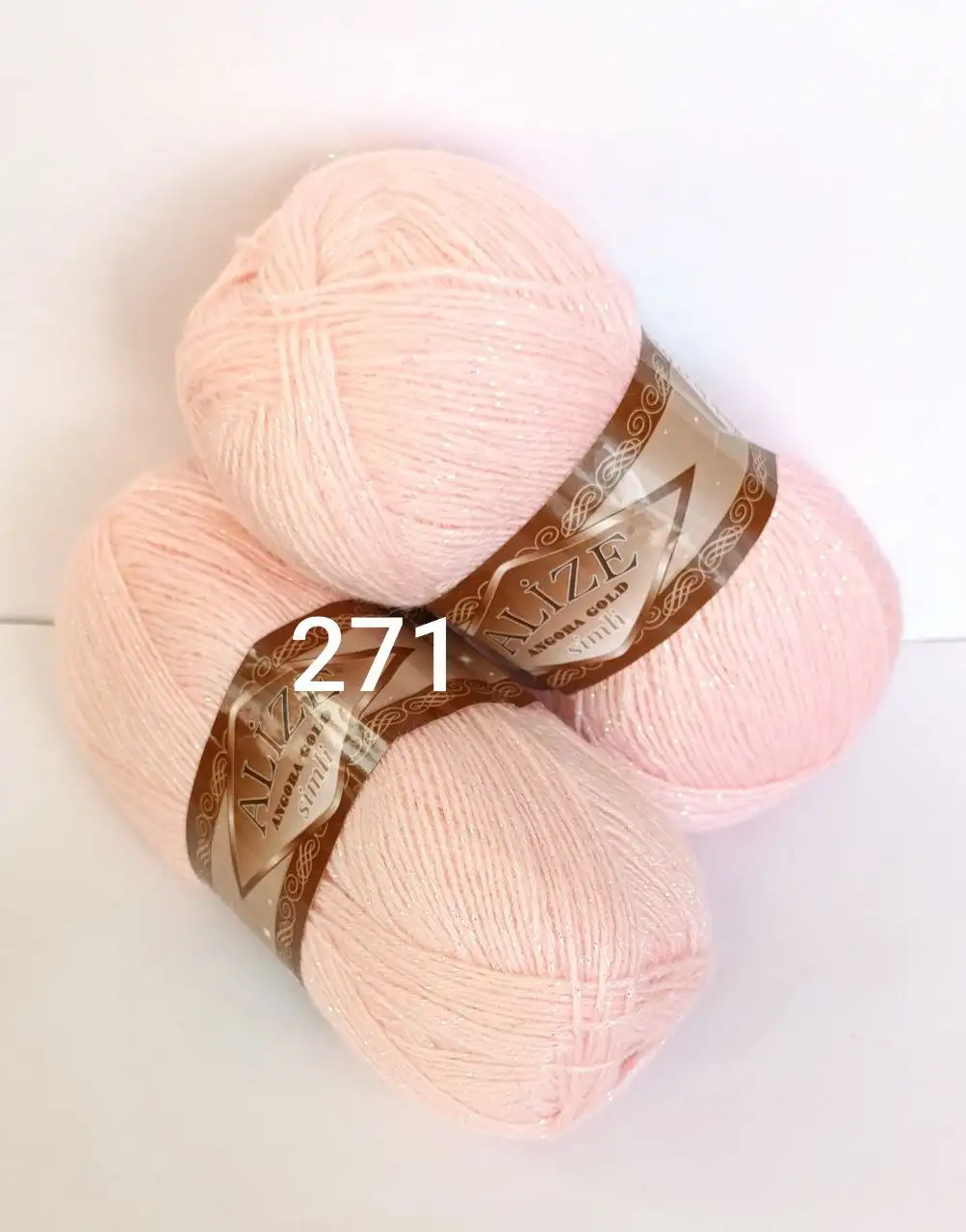 ALIZE Angora Gold Simli 271