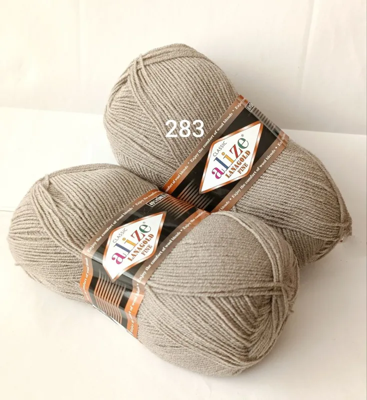 Пряжа Alize Lanagold Fine 283