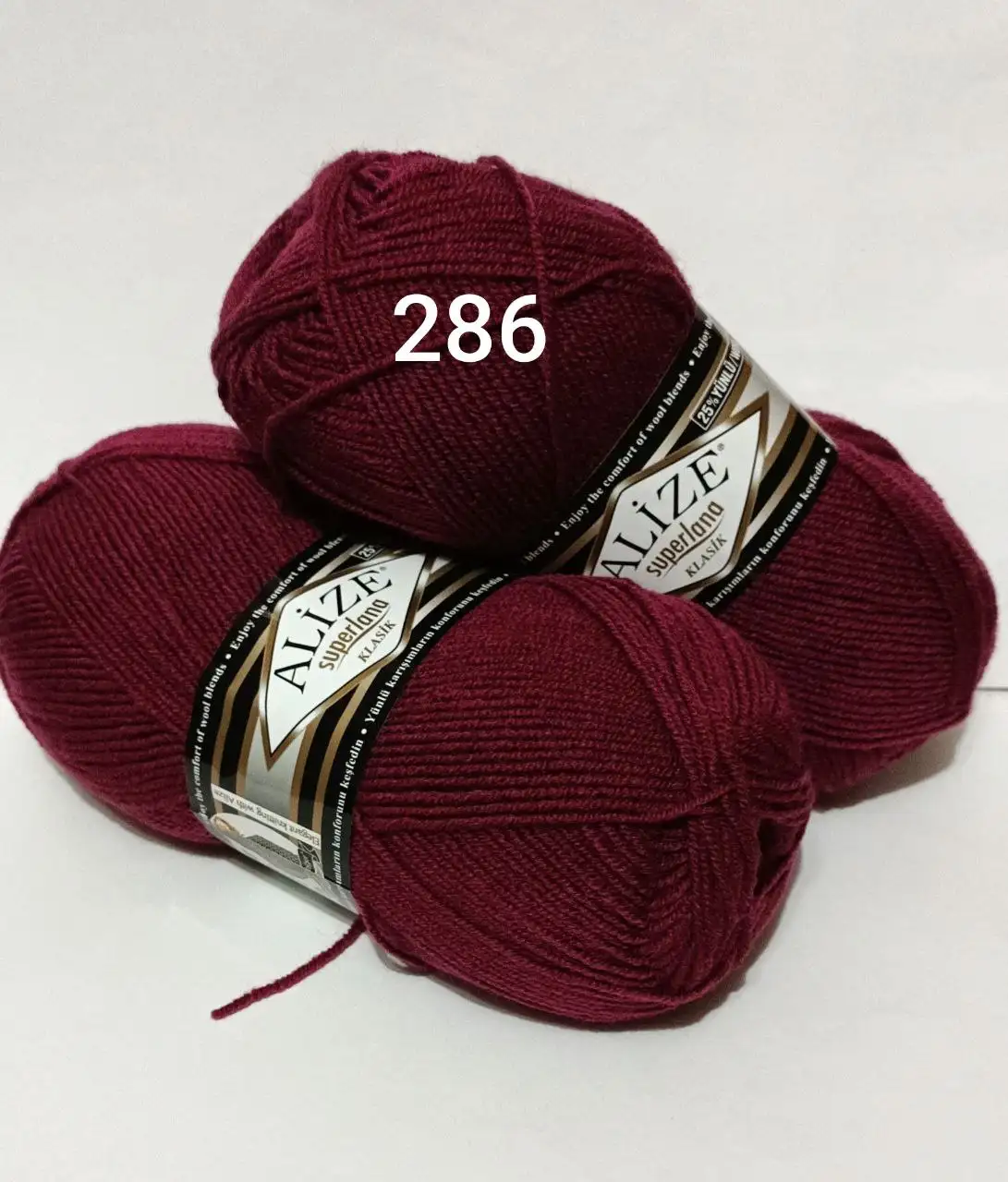 Пряжа Superlana Klasik 286