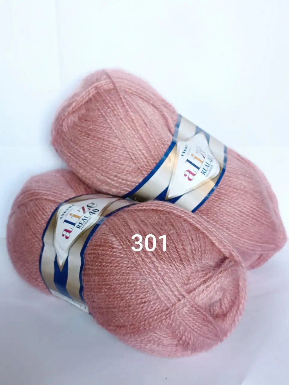 Пряжа Alize Angora Real 40 301