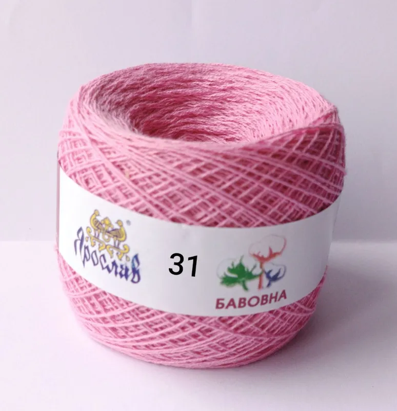 Пряжа бавовняна Ярослав Nm30/4 31