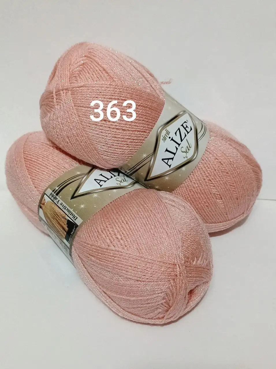 Пряжа ALIZE Sal Simli 363