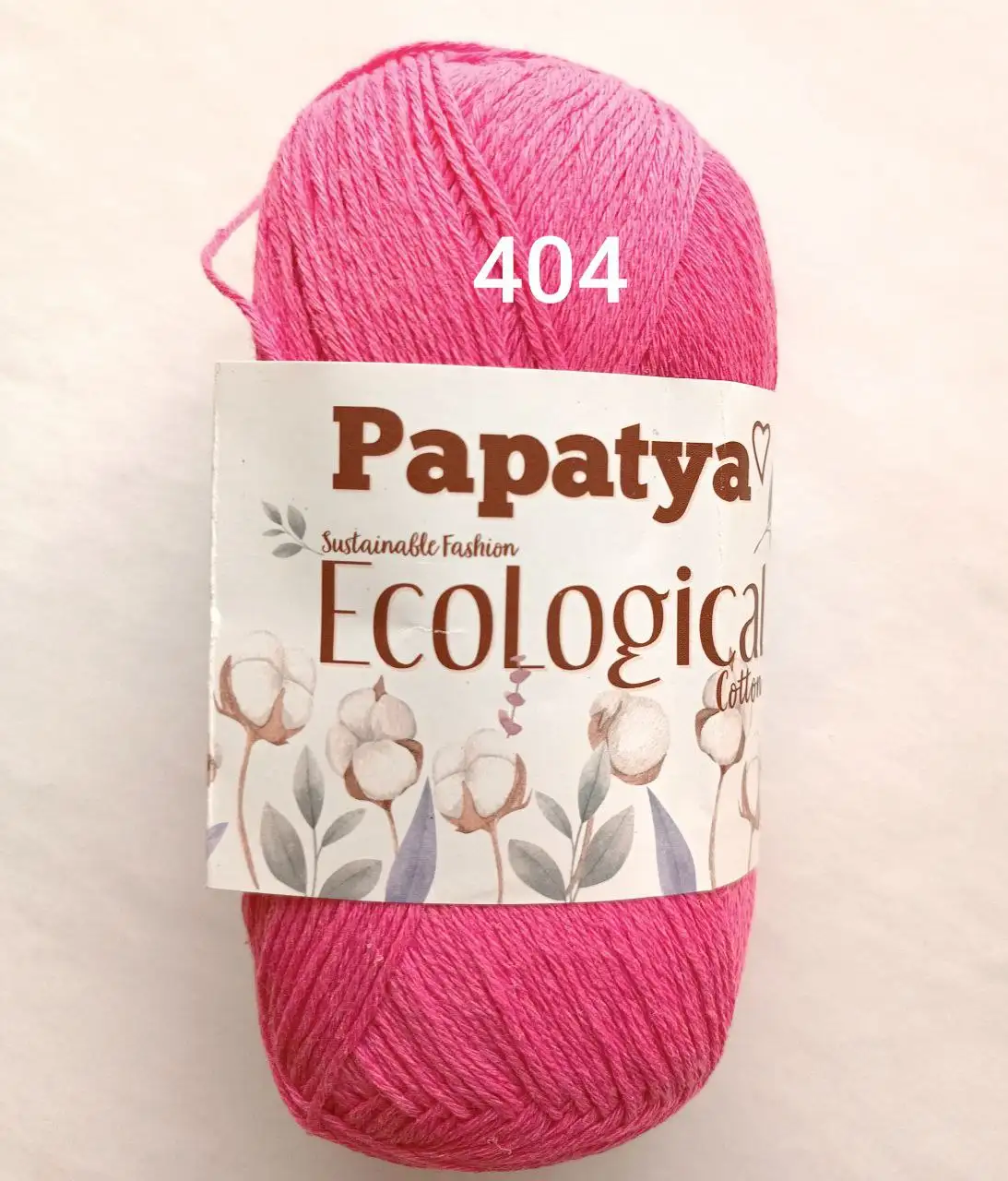 Пряжа Papatya Ecological Cotton  404