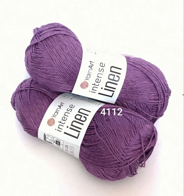 Пряжа лляна YarnArt Intense Linen 4112