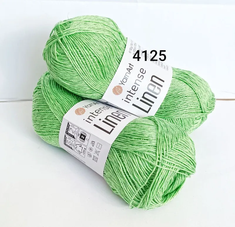 Пряжа лляна YarnArt Intense Linen 4125