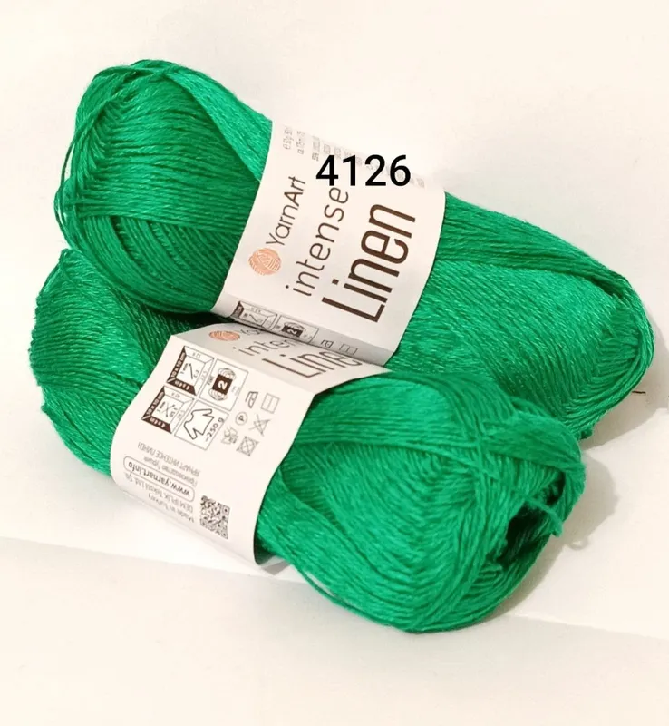 Пряжа лляна YarnArt Intense Linen 4126