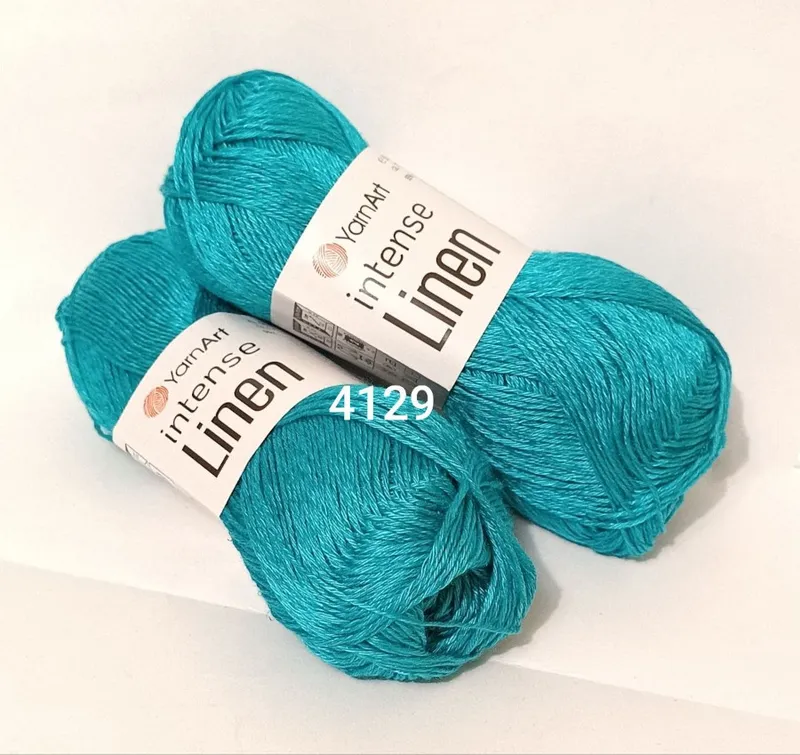 Пряжа лляна YarnArt Intense Linen 4129