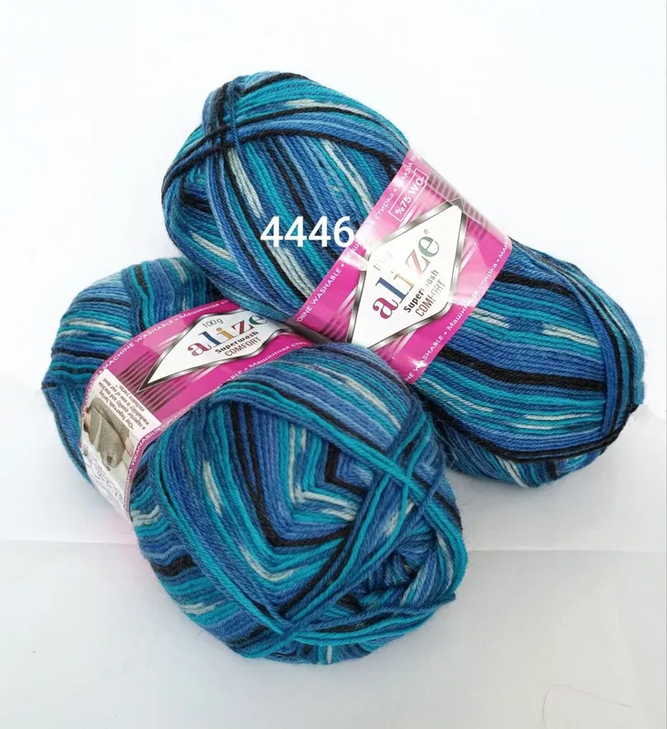 Пряжа Alize Superwash Comfort Socks 4446