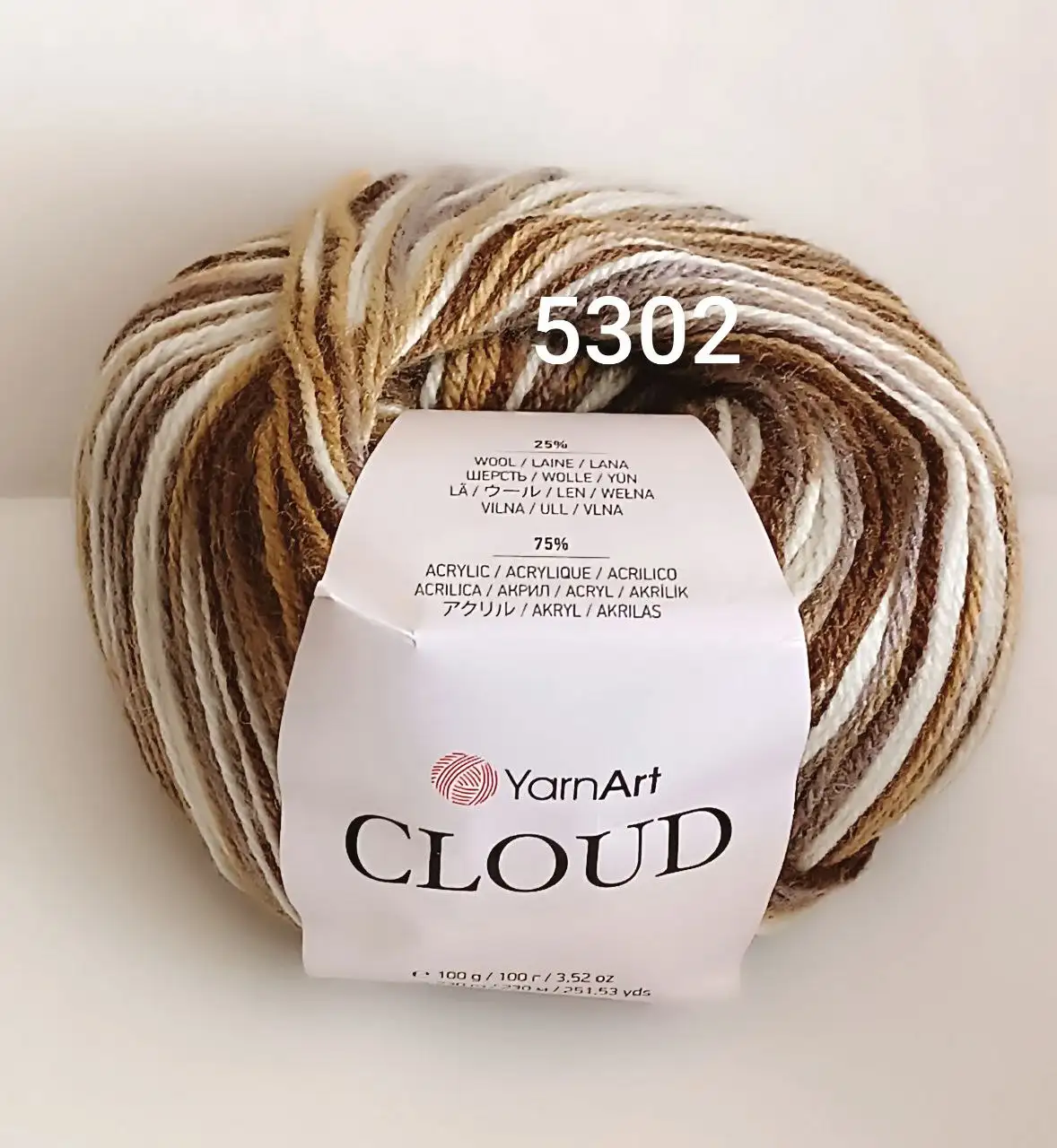 Пряжа YarnArt СLOUD 5302