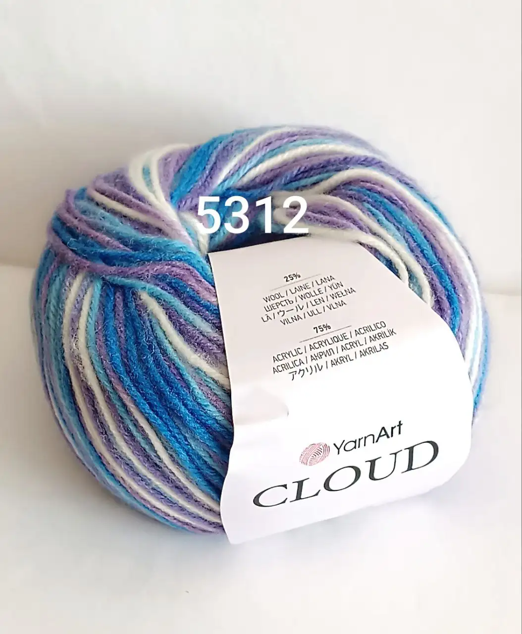 Пряжа YarnArt СLOUD 5312