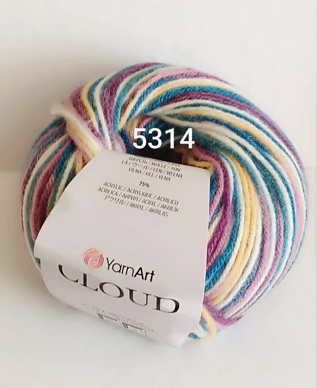 Пряжа YarnArt СLOUD 5314