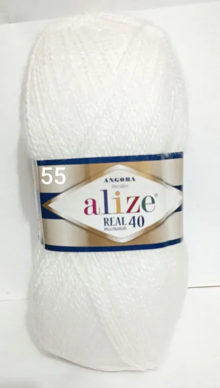 Пряжа Alize Angora Real 40 55 Пряжа Alize Angora Real 40 55