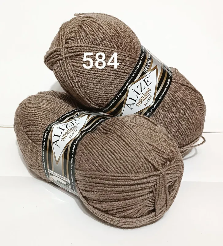 Пряжа Superlana Klasik 584 Пряжа Superlana Klasik 584