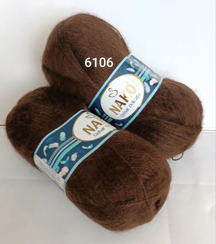 Пряжа Nako Mohair Delicate 6106