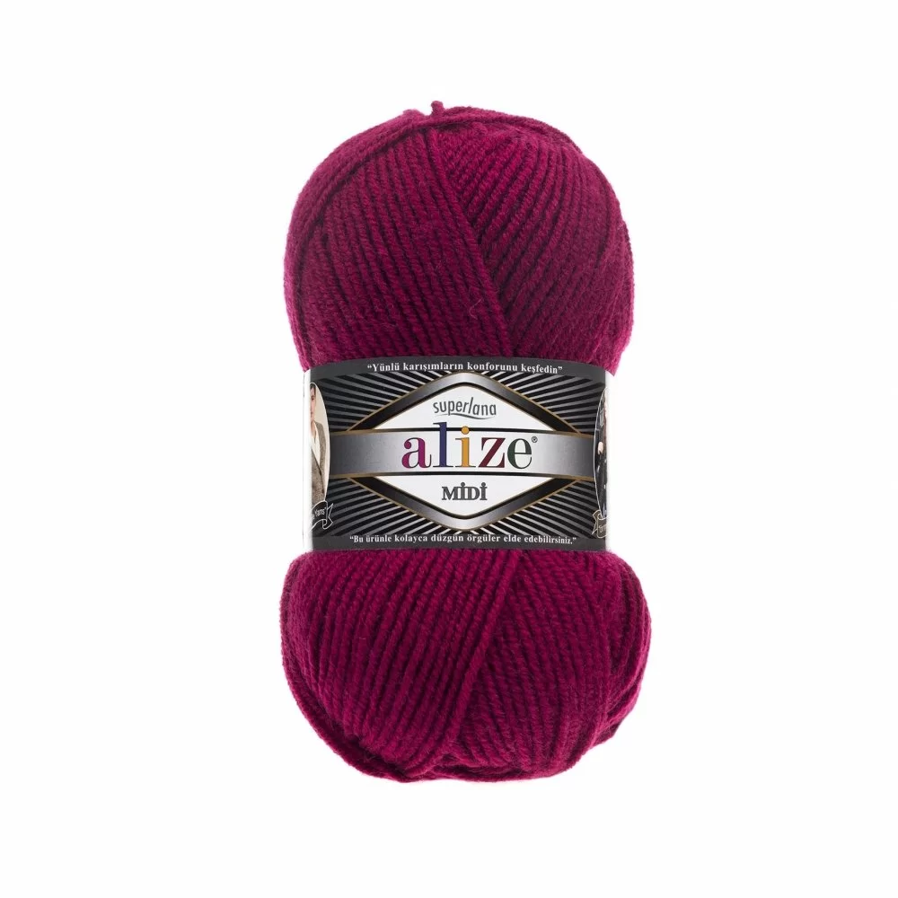 Пряжа Alize Superlana Midi 649