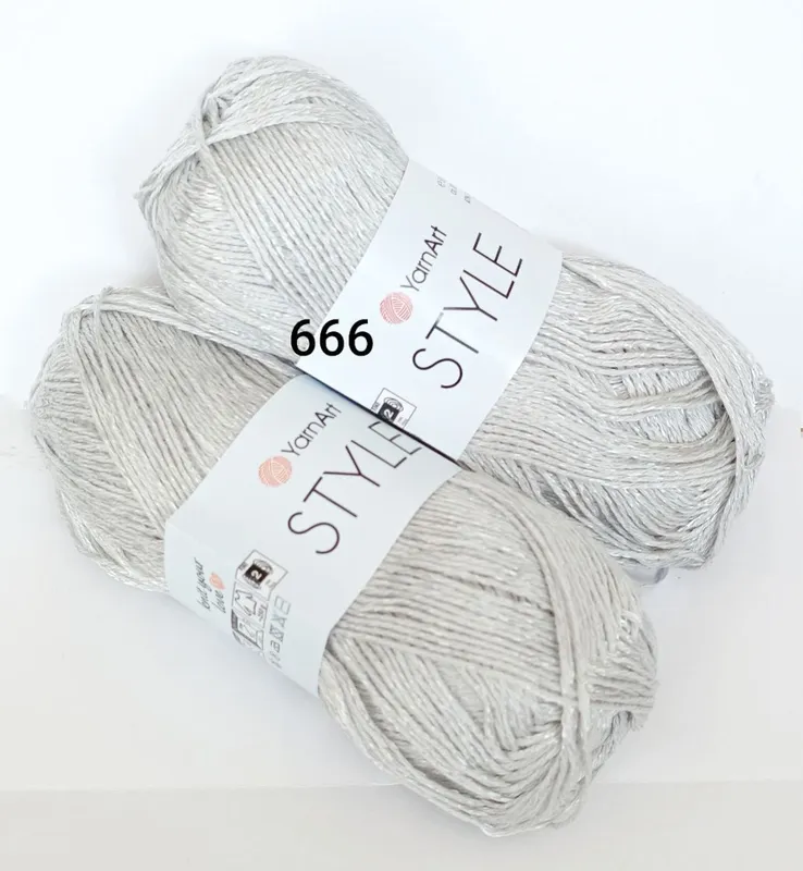 Пряжа Yarnart Style 666