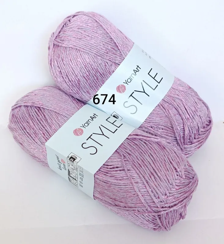 Пряжа Yarnart Style 674
