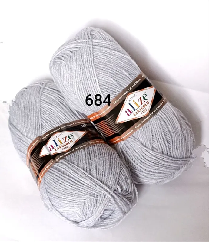 Пряжа Alize Lanagold Fine 684