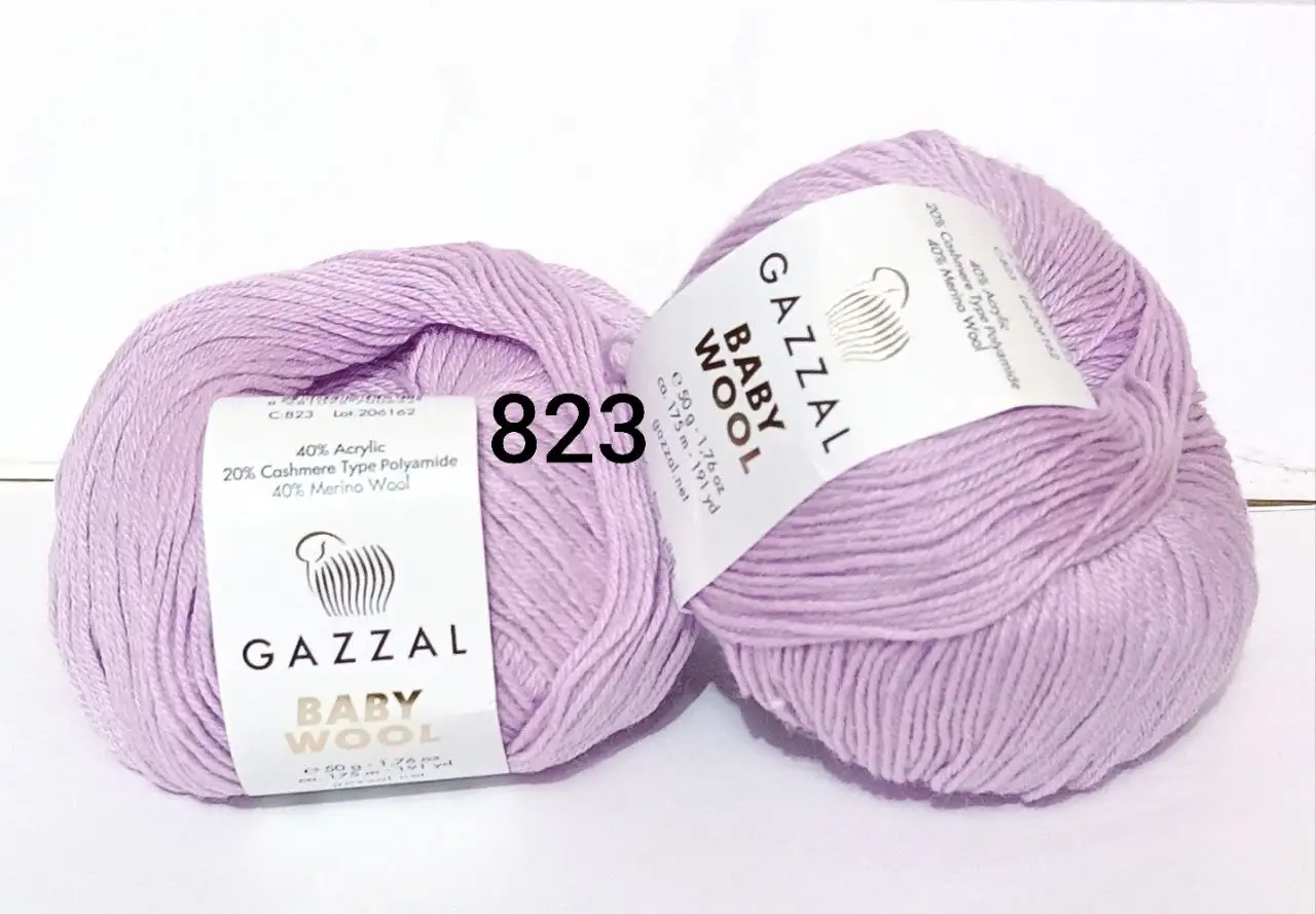 Пряжа Gazzal Baby Wool 823