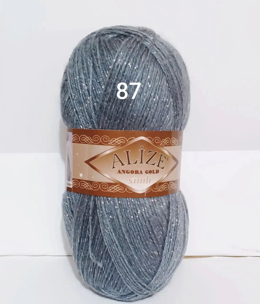 Пряжа ALIZE Angora Gold Simli 87