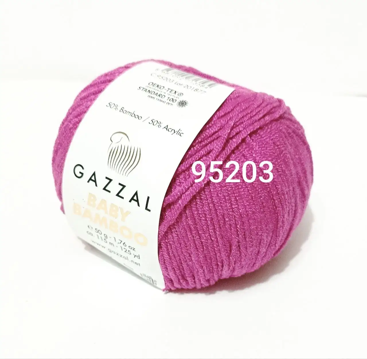 Пряжа Gazzal Baby Bamboo 95203